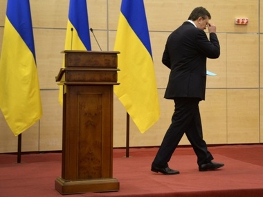 ИТАР-ТАСС: Обращение Януковича надиктовали по телефону