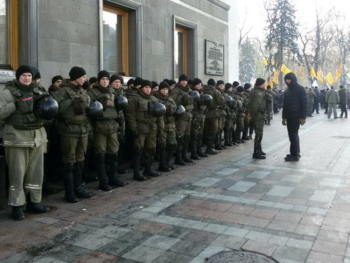Полиция: В акциях протеста в Киеве участвуют около 6 тыс. человек