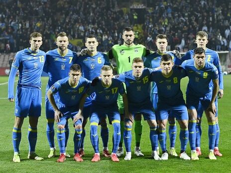 Сборная Украины по футболу ухудшила позиции в рейтинге ФИФА