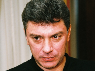 Немцов задержан за баннер "Украина, мы с тобой"