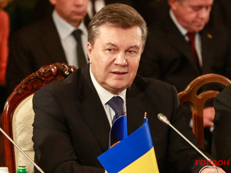 Янукович считает, что отделение Крыма произошло из-за "расстрела автобусов" с антимайдановцами