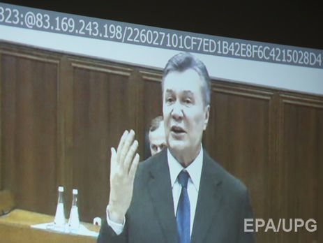 Янукович сказал, что не имел личных контактов с Медведчуком