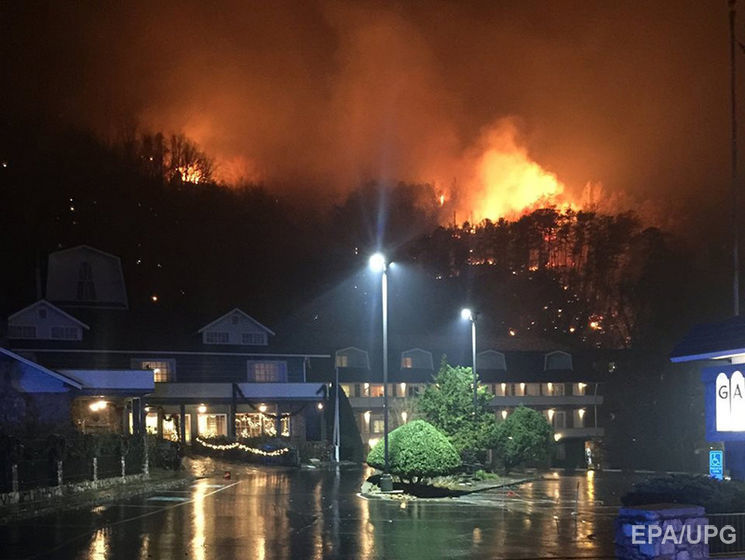 Количество жертв пожаров в лесопарке в Теннесси выросло до семи