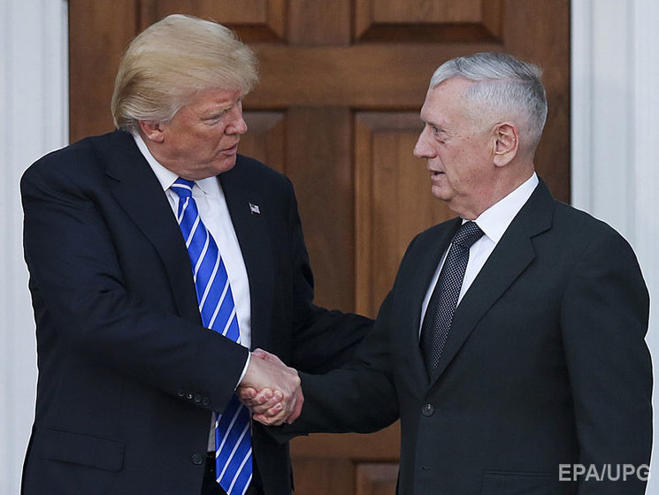 Трамп предложит на пост главы Пентагона кандидатуру генерала, который призывал серьезнее реагировать на Крым и Донбасс