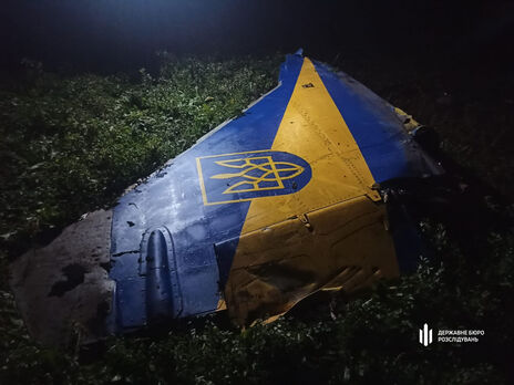 Крушение украинского истребителя в районе Винницы. В ГБР назвали одну из версий произошедшего