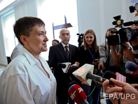 Савченко: Законных оснований исключать меня из парламентского комитета по нацбезопасности и обороне нет