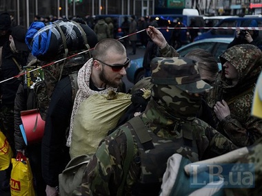 "Правый сектор" переехал из Киева в армейский учебный центр на Черниговщине
