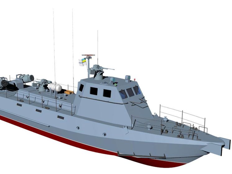 Для украинских ВМС заложены два десантных катера "Кентавр"