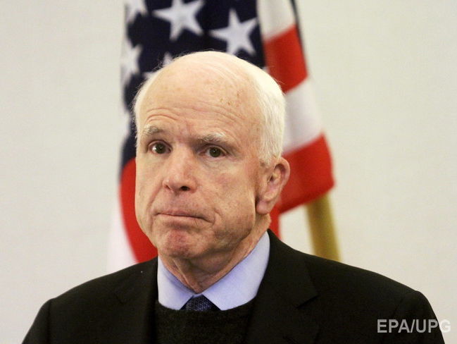 Маккейн заявил, что Конгресс США будет поддерживать Украину, вне зависимости от позиции Трампа