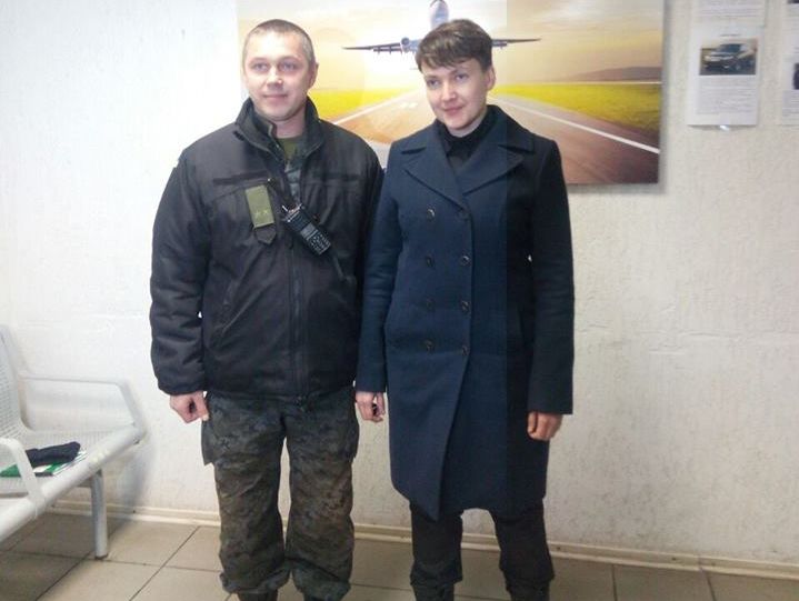 Савченко: Посетила штабы Нацгвардии и ВСУ в зоне АТО. Службу несут на высоком уровне