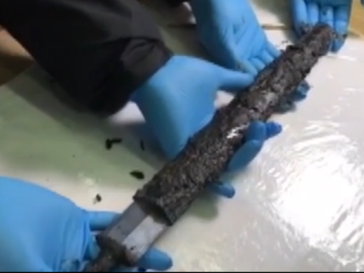 В Китае ученые обнаружили меч, которому приблизительно 2300 лет