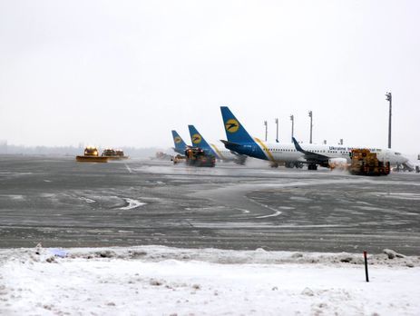 В аэропорту Борисполь предупредили о задержках внутренних рейсов