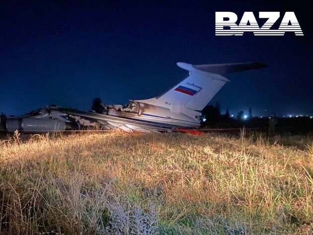 Російський літак Іл-76МД загорівся під час зльоту в Душанбе – ЗМІ