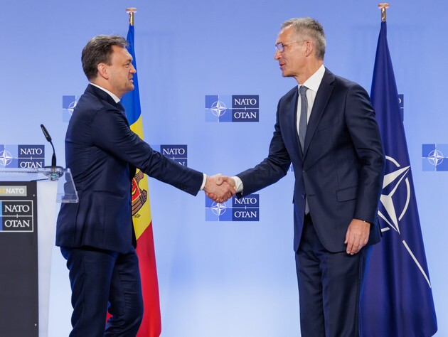 Генсек НАТО на зустрічі з прем'єром Молдови заявив, що Росія має повністю вивести війська з Придністров'я