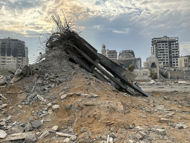 ЦАХАЛ вошел в порт Газы и разрушил памятник 