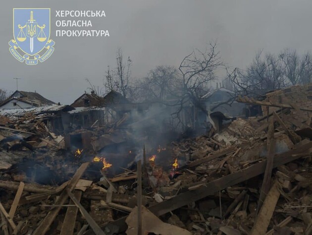 Российская авиация нанесла удары по Бериславу, выпустив более 10 управляемых бомб. Есть погибший и раненый