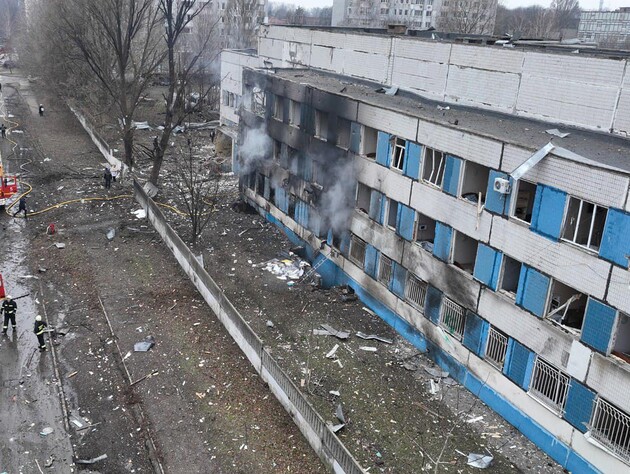 Під час ракетного удару РФ по пологовому будинку у Дніпрі в будівлі було 12 породіль, а також четверо новонароджених – ОВА