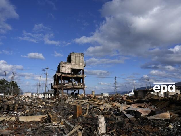 Землетрясение в Японии расширило береговую линию более чем на 170 метров