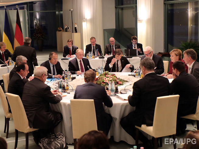Путин, Меркель и Олланд выразили неудовлетворенность процессом урегулирования конфликта в Украине &ndash; Кремль