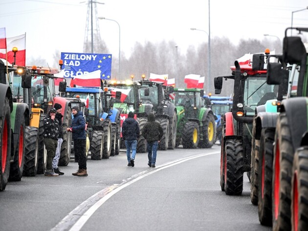 Польські фермери за добу розблокували пункт пропуску 