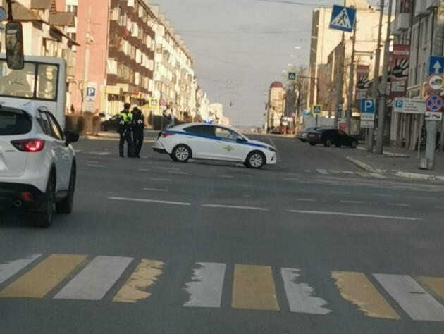 У Бєлгороді безпілотник атакував будівлю управління МВС