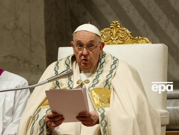 Папа римський закликав до обміну українськими і російськими полоненими у форматі 