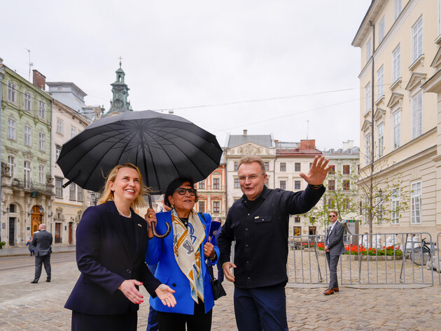 Спецпредставитель Байдена по восстановлению Украины посетила Львов