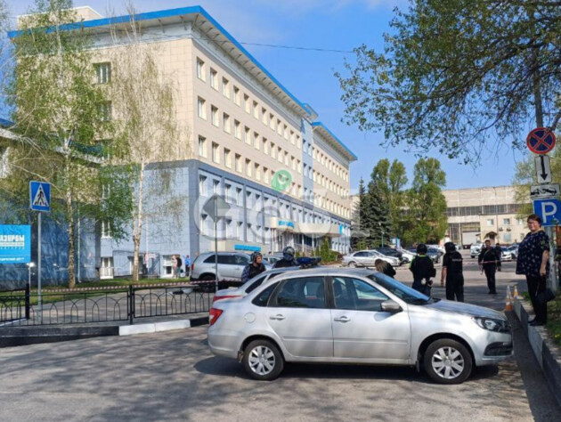 В Белгороде беспилотник врезался в здание 