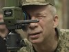 Сырский оценил новейшие образцы украинской военной техники. По данным СМИ, самым интересным была ранее невиданная шестиколесная бронемашина
