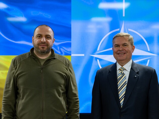 Умєров обговорив із помічником Столтенберга вступ України в НАТО й ситуацію на фронті