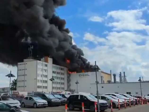 У Берліні горить завод компанії – виробника систем ППО IRIS-T