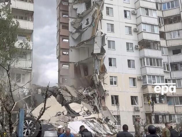 У Бєлгороді під завалами дев'ятиповерхівки виявили вже 15 загиблих