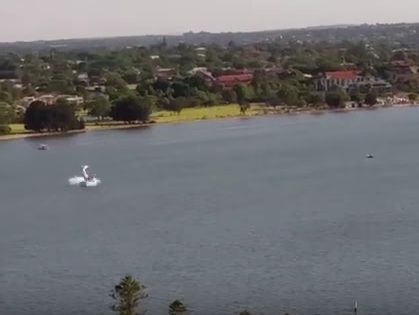 В Австралии самолет упал в реку во время авиашоу. Видео