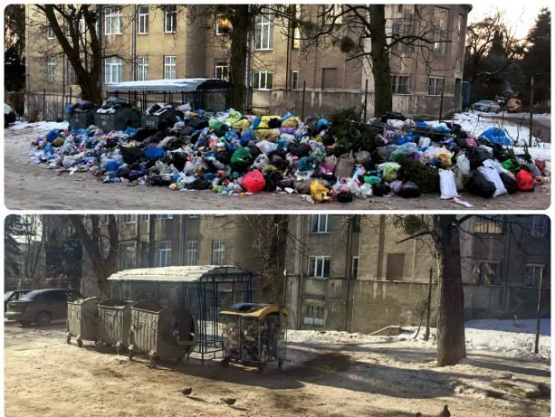 Во Львове убрали почти весь скопившийся на улицах мусор, осталось очистить 23 площадки с отходами &ndash; Львовская ОГА