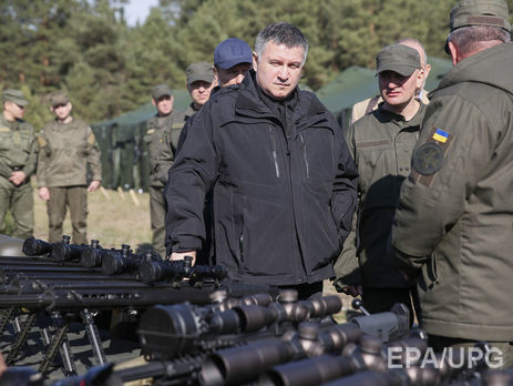 В государстве Украина не менее млн гражданских лиц обладают оружием — Аваков