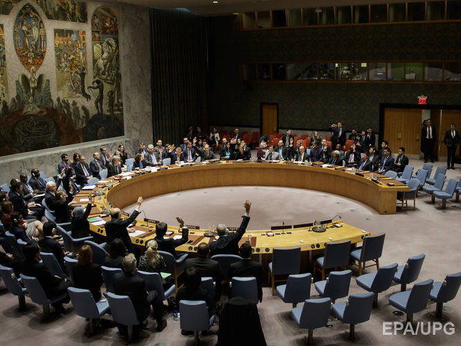 Совбез ООН принял предложенное Украиной заявление о ситуации на Донбассе