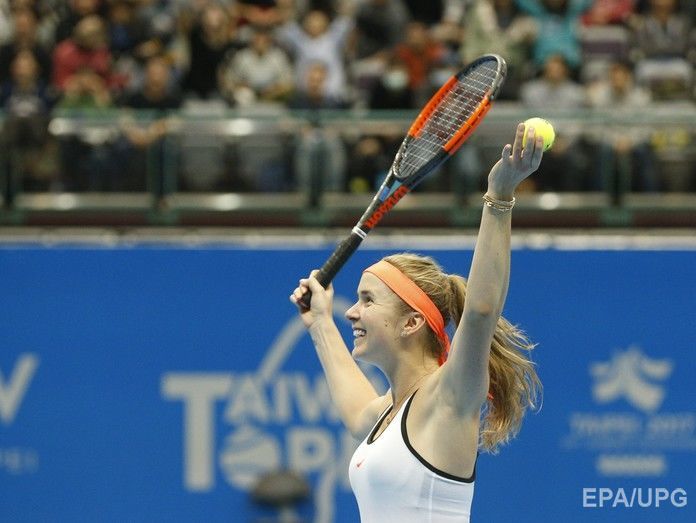 Удар украинки Свитолиной в финале Taiwan Open признали лучшим за день. Видео
