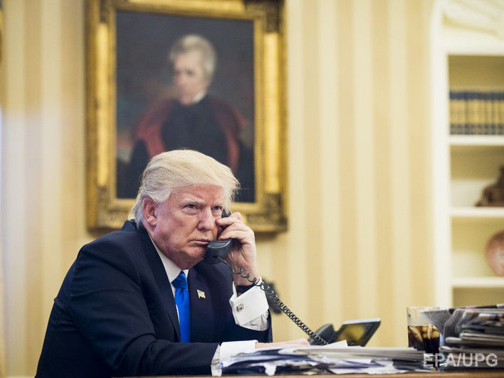 Білий дім розслідує витік інформації щодо телефонних розмов Трампа