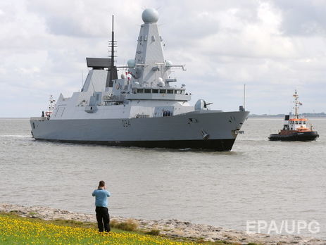 HMS Diamond будет прикрывать британских военных, участвующих в учениях в Украине, пишут СМИ