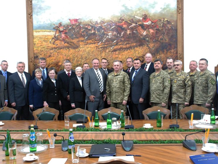 Украину посетила группа высших офицеров США, представляющих все виды американских вооруженных сил