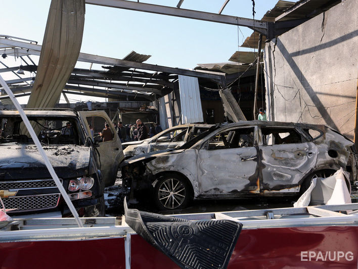 Взрыв на автомобильном рынке Багдада, погибли 48 человек