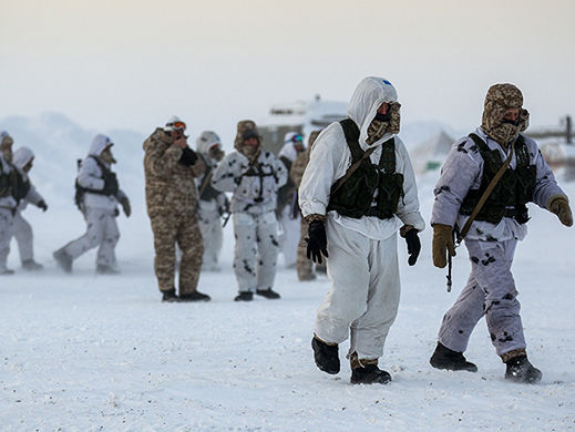 В минобороны России заявили о проведении испытаний новой военной техники в Арктике