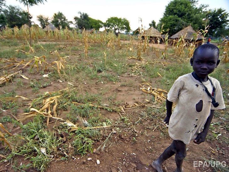У Південному Судані офіційно оголосили голод
