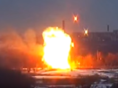 Украинский десантник уничтожил БМП боевиков под Донецком. Видео