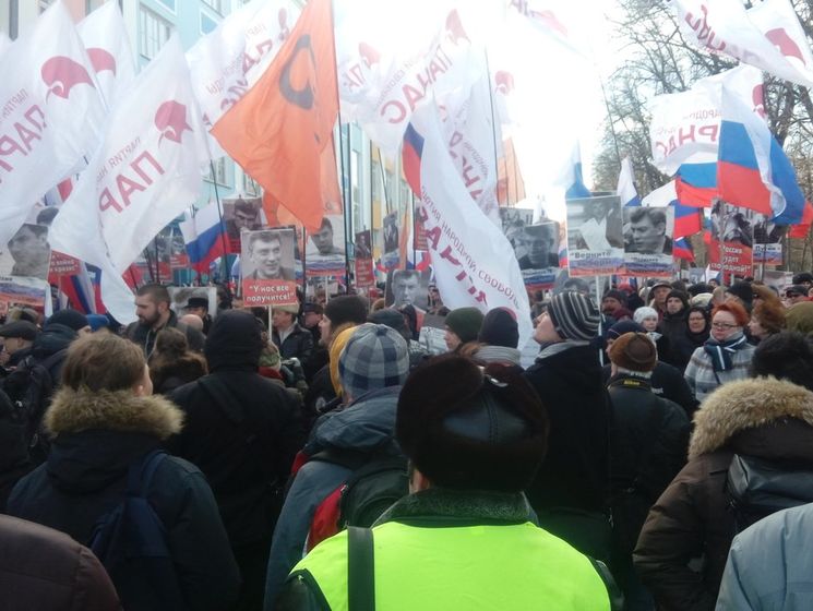 У Москві розпочався Марш пам'яті Нємцова. Онлайн-трансляція