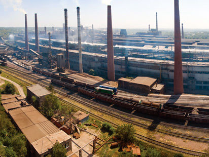 В оккупированном Донецке из-за блокады остановился металлургический завод