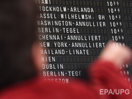 Співробітники берлінських аеропортів почали 25-годинний страйк