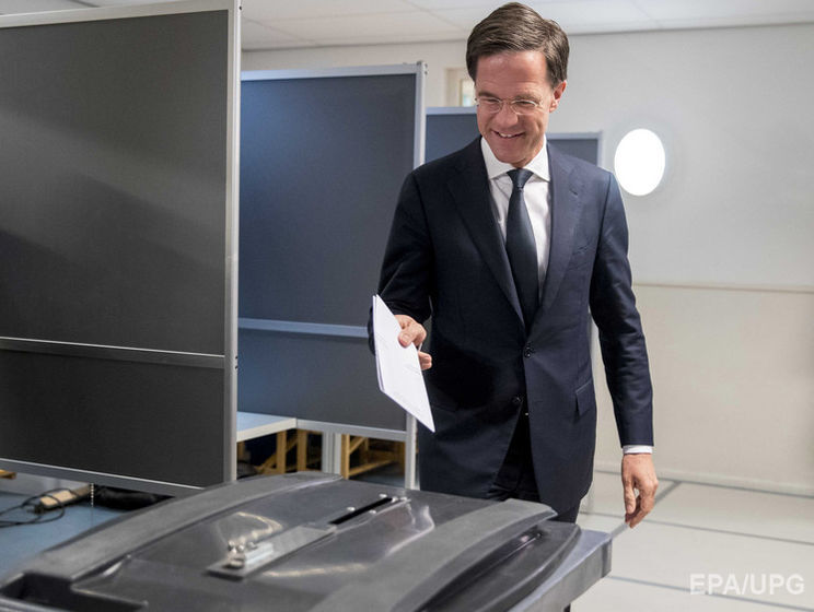 Партія Рютте перемагає на виборах до парламенту Нідерландів – екзит-пол