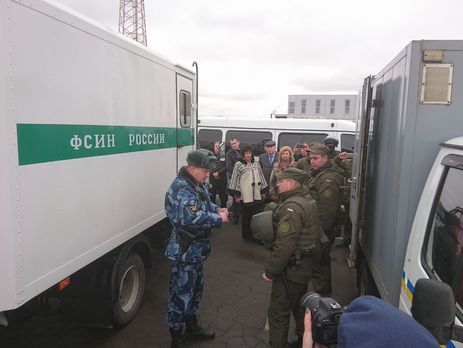 Переданные из Крыма заключенные будут временно находиться в харьковском СИЗО