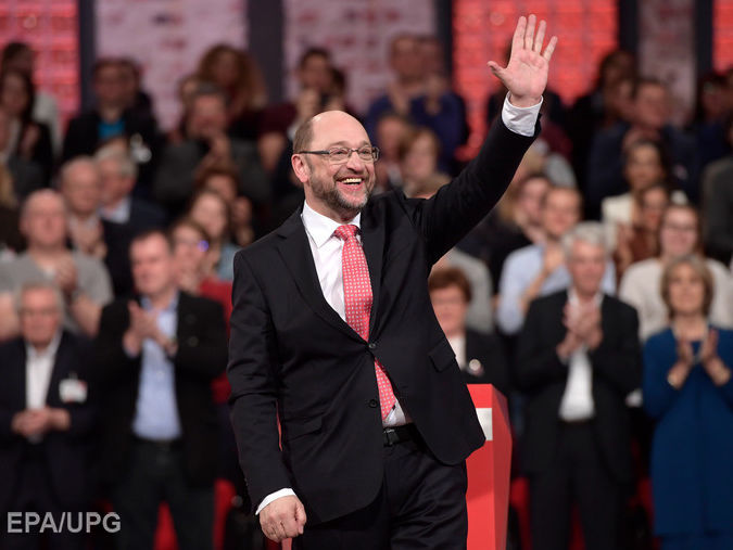 Шульц очолив німецьких соціал-демократів і став кандидатом у канцлери Німеччини